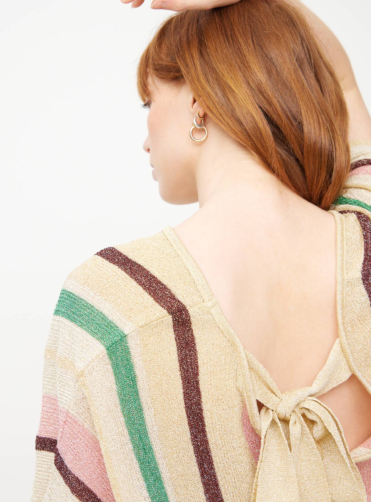 Stripe Sparkle Batwing Top 14 - Image 4